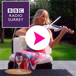 Sarahviolin live on BBC Radio Surrey