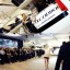 At Fendi's fashion show at The London Boat Show